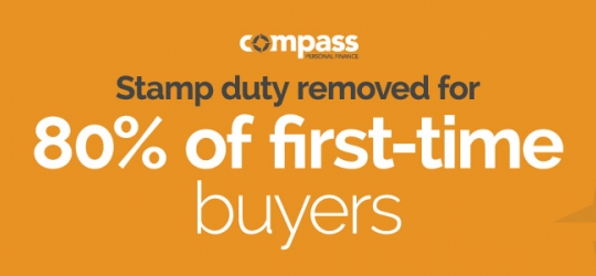 Stamp duty removed for 80% of first-time buyers