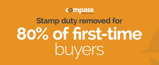 Stamp duty removed for 80% of first-time buyers